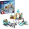 Lego ǀ Disney Frozen Anna&rsquo;S Sleigh Adventure, Hot Chocolate Stand with A Kristoff Minidoll, Plus Olaf and Sven Figures, Princess Building Toy For 4+ Year Old Girls 43256