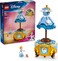 Lego Disney Princess Cinderella's Dress - Building Toy For 9+ Year Old Girls &amp; Boys - Incl. A Customisable Opening Stand, Cinderella Mini-Doll and A Gus Animal Figure - Creative Set - 43266