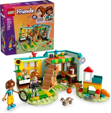 Lego Friends Autumn&rsquo;S Room Pretend-Play Toy Building Set For Kids, Creative Fun with Nature and Animals For Girls and Boys Aged 6 Years Old and Over, 2 Minidolls and A Ferret Figure 42646