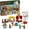 Lego Minecraft The Ghast Balloon Village Attack - Building Toy Incl. Steve's House, Exploding Fountain Function, 4 Minifigures &amp; An Iron Golem Figure - Collectible Movie Set For Boys, Ages 10+ - 21273