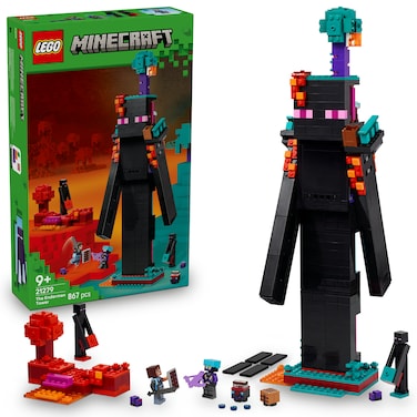 LEGO Minecraft The Enderman Tower 21279 Building Set (867 Pieces)