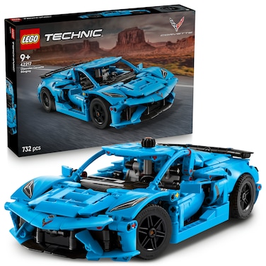 LEGO Technic Chevrolet Corvette Stingray Blue 42217 Building Set (732 Pieces)