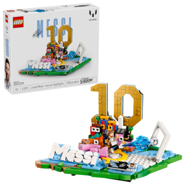 LEGO Editions FIFA World Cup 2026 - Lionel Messi - Football Legend Set Highlights Collectable 43011