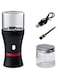 NALACAL Electric Herb Grinder, Compact for Flower Buds, USB-Rechargeable, Fast Grinding for Flower Buds Dry Spices Herbs, Easy On/Off, 2pcs 1.7oz Glass Herb Chamber, Ideal for Everyday Carry