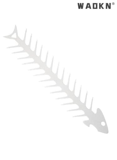 Stainless Steel Fishbone-Shaped BBQ Skewer, Premium Meat and Vegetable Grilling Tool, Barbecue Tools, Ideal for Outdoor Cooking and Party Entertaining, Easy to Use and Clean, Rust-Resistant Design