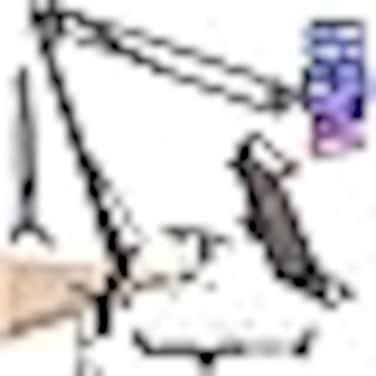 Universal Overhead Camera Mount with Phone Holder for Recording and Streaming