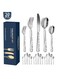 20-Piece Western Style Eco-Friendly Dishwasher Safe Stainless Steel Cutlery Set