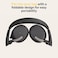 Jabra Evolve2 65 Flex Link 390a MS Stereo Wireless Bluetooth Headset with Hybrid ANC and ClearVoice Technology &ndash; Black