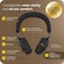 Jabra Evolve3 75 Wireless Bluetooth Headset with AI Noise Cancellation, Clear Voice Mic, Link 390c, Microsoft Teams Certified &ndash; Black