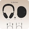 Jabra Evolve3 75 Wireless Bluetooth Headset with AI Noise Cancellation, Clear Voice Mic, Link 390c, Microsoft Teams Certified &ndash; Black