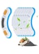 LP100 Cat Water Fountain Filter Replacement Upgrade Cat Fountain Filter Arc-Shaped Safe Washable Animal Water Fountain Filters, Fit for 64oz/1.8L Automatic Pet Water Fountain (Filter)
