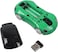 2.4GHz Wireless Car Mouse, 3D Sport Car Shape Ergonomic Optical Gaming Mice with USB Receiver, Racing Car Shape 1600 DPI Computer Mouse with LED Light for PC Laptop Computer (Green)
