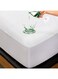 100 GSM Cotton Water Proof Terry Mattress Protector Cotton White 100x200cm