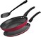 Nonstick Frypan 24 cm &amp; Crepe pan 24 cm, cookware set with turner