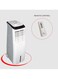 Mebashi ME-ACO1001 Air Cooler &ndash; 30L Tank, 1000m&sup3;/h Air Flow, 12m/s Speed, 4 Fan Modes, Timer, Remote Control, Honeycomb Pads, Auto Swing, Portable &ndash; White