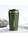 Noble Crest - Portable Coffee Mug - 17 oz Insulated Stainless Steel Tumbler Superior Insulation, Leakproof &amp; Spill-Proof Design. (Green)