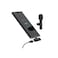 Wireless Lavalier Microphone Set with USB-C Adapter, Dual Mic System for Smartphones, Black