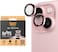Panzerglass Hoops Camera Lens Protector For Apple iPhone 15/15 Plus, Shock Resistant, Scratch Resistant, Anti-Fingerprint, Zero Picture Distortion, Easy Install, Pink