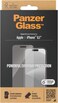 Panzerglass Classic Fit Screen Protector Compatible With iPhone 15 2023 6.1", Drop &amp; Scratch Resistance, Standard Fit Tempered Glass, Anti-Fingerprint, Easy Install, Case Friendly, Clear