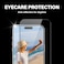 Panzerglass Anti-Bluelight &amp; Anti-Reflective Screen Protector For Apple iPhone 15 Pro Max 2023 6.7", Edge To Edge Tempered Glass, Eye/Drop/Scratch Protection, Easy Install, With Black Frame