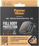 Panzerglass Full Body Screen Protector With D3O Compatible For Apple Watch Series 9 2023 41mm- Clear With Black Frame