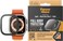 Panzerglass Full Body Screen Protector With D3O Compatible For Apple Watch Ultra 2023 49Mm- Clear With Black Frame