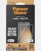 Panzerglass Ultra Wide Fit Screen Protector For Samsung Galaxy S24, Edge To Edge Tempered Glass With Fingerprint Scan, No Hole, Case Friendly With Easy Install Aligner, Clear With Black Frame