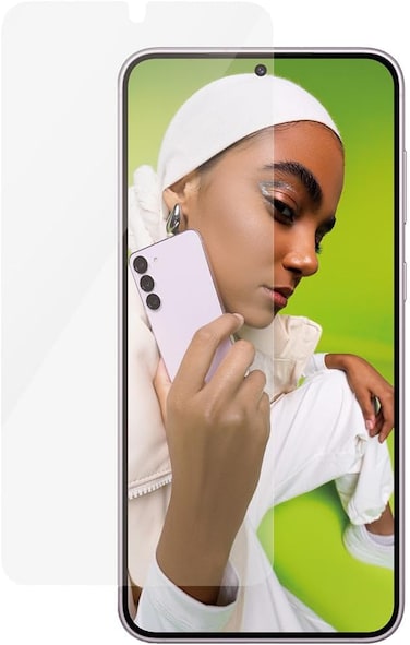 Panzerglass Ultra Wide Fit Screen Protector For Samsung Galaxy S24 Plus, Edge To Edge Tempered Glass With Fingerprint Scan, No Hole, Case Friendly With Easy Install Aligner, Clear With Black Frame