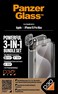 Panzerglass Apple iPhone 15 Pro Max 2023 6.7" Ultimate Protection 3-In-1 Bundle, Clearcase With D3O +Uwf Screen Protector + Camera Lens Protector, Full 360 Drop &amp; Scratch Protection, Easy Install