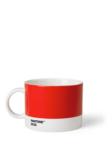 Begin Your Morning Tea Cup &ndash; Red