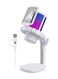 MAONO DGM20 GamerWave Condenser USB Gaming RGB Microphone WHITE