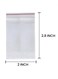 [100 Piece] 2" X 2.8" inches Clear Poly Reclosable Zipper Lock Bags - Resealable Plastic Zipper Bags for Samples, Candies, Craft supplies, Nuts, Slime and More
