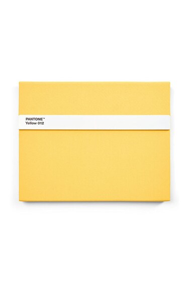 دفتر إبداعي غير مسطر مع قلم – مثالي للأفكار والرسومات – أصفر