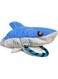 Plush Pet Shark Dog Toy - 1pc