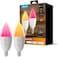 Govee Smart E14 Dimmable RGBWW LED Light Bulb (Pack of 2)