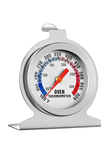 in Oven Thermometer for Grill Smoker BBQ 50-300&Acirc;&deg;C/100-600&Acirc;&deg;F, Instant Read Precision Stainless Steel Electric/Gas Oven Thermometers, Analog Thermometer Gauge for Kitchen Cooking Baking