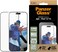 Panzerglass Aluminum Frame Screen Protector For Apple iPhone 16 Pro Max 6.9" 2024, Reinforced Corners For Maxiumum Drop Protection, Edge Tot Edge Coverage, Anti-Scratch, Easy Install, Clear