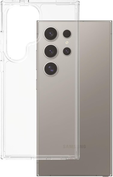 Panzerglass Care Fashion Case For Samsung Galaxy S25 Ultra, Slim Lightweight Design, Smooth Grip, Enhanced Camera Protection, Made From Recycled Plastic, Transparent, X-Ray