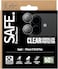 PanzerGlass Safe iPhone 17/16 Plus / 16 Camera Lens Protector Hoops, Rings With High Clarity, Anti-Scratch Anti-Fingerprint, No Image Distortion, Easy Install, Transparent