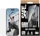 PanzerGlass Safe iPhone 17/16 Pro Screen Protector 6.3", Ultra Wide Fit Tempered Glass, Edge To Edge Drop Protection, Scratch Resistant, Case Friendly, With Easy Install Aligner - Clear