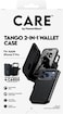 PanzerGlass iPhone 17 Pro Tango 2-In-1 Folio, Leather Wallet + Detachable Case With Magsafe, 4X Card Slots, Full 360 Drop &amp; Scratch Protection, Magnetic Wireless Charging Easy Install, Black