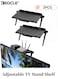 2pcs Adjustable TV Stand Shelf No-Drill Storage Organizer Strong Bearing Display Rack ABS Resin Material Space-Saving for Living Room Home 10.24&Acirc;&nbsp;inches&Atilde;&mdash;4.53&Acirc;&nbsp;inches&acirc;&euro;&lsaquo;
