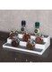 3-Layer Spice Rack White 15.5x3.5x9.5inch