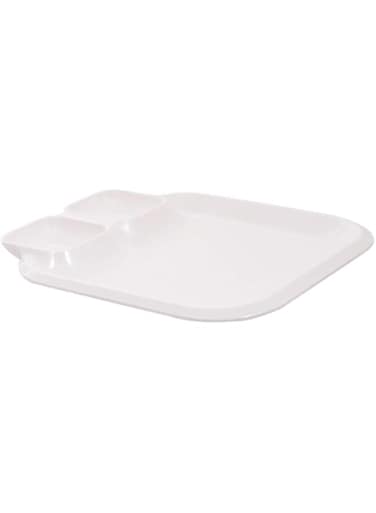 Dinewell Dwt1040W Melamine Dinner Plate White-Dwt1040W White