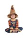 Party City Tiny Scarecrow Halloween Costume for Babies, Includes Jumpsuit and Hat