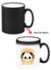 Color Changing Heat Sensitive Ceramic Mug, Image Revealed When HOT Liquid is Added! please dont make me do stuff