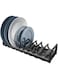 ECVV Alumium Dish Rack, Kitchen Small Bowl Drainer, Cabinet Storage Shelves, Plate Dish Bowl Rack Space Multifunction Kitchen Organizers
