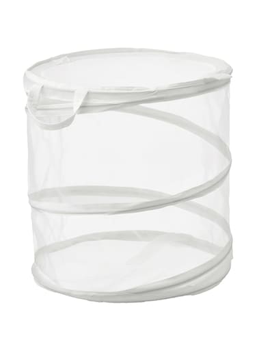 Ikea FYLLEN Laundry basket, white 79 l