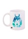 Studio Ghibli Printed Mug White/Blue 12ounce