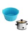 Slow Cooker Liner Silicone,Slow Cooker Liners fit Crock-Pot 6-8 Quart Oval Slow Cooker，Reusable &amp; Leakproof Dishwasher Safe Cooking Liner for 6-8QT Crock Pot